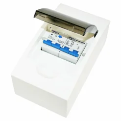 Haba installatiekast 230 volt met aardlek en  zekeringautomaat< Zekeringen