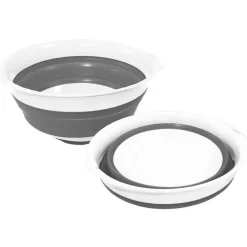 Schalen-Haba Opvouwbare schaal 3 liter white grey