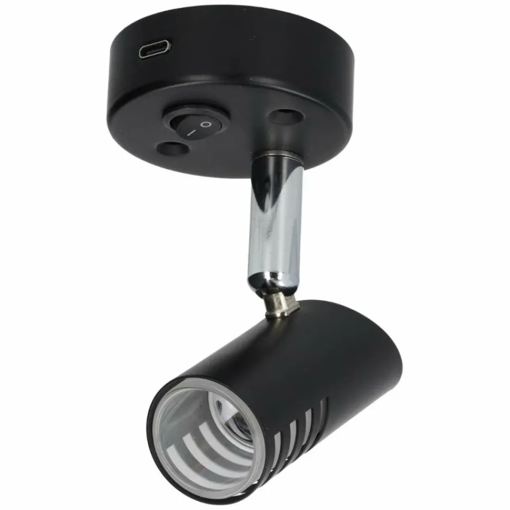 Verlichting-Haba Sao LED opbouwspot met schakelaar en USB-C