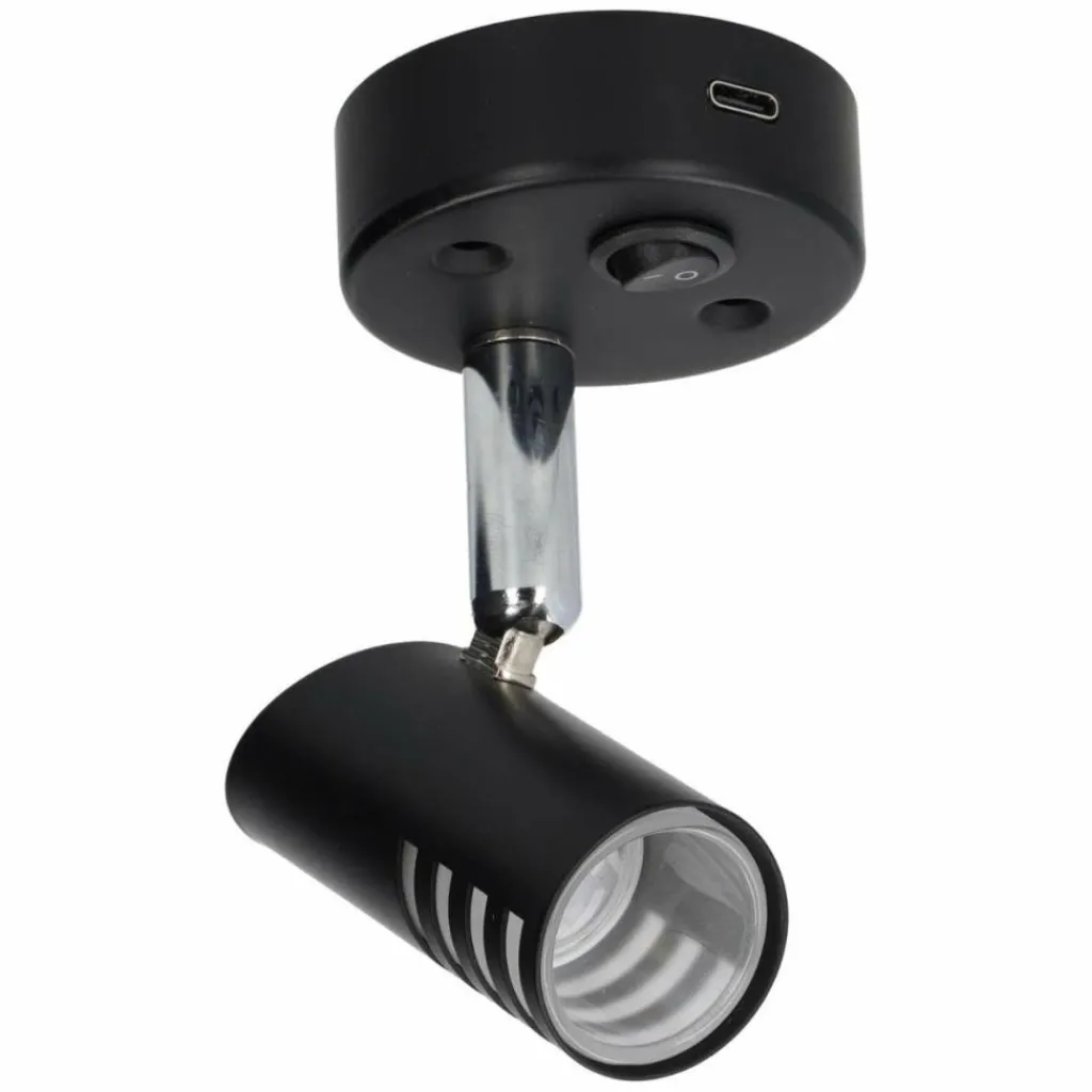 Verlichting-Haba Sao LED opbouwspot met schakelaar en USB-C
