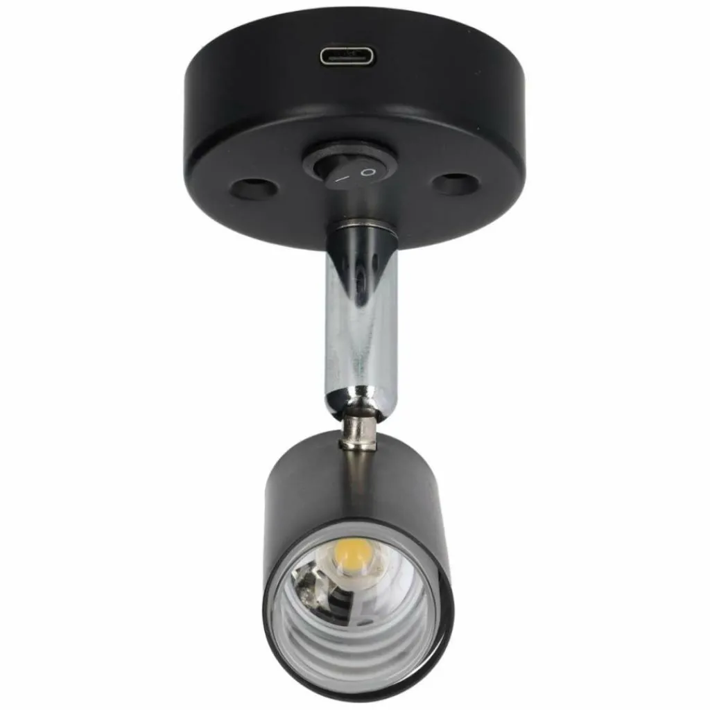 Verlichting-Haba Sao LED opbouwspot met schakelaar en USB-C