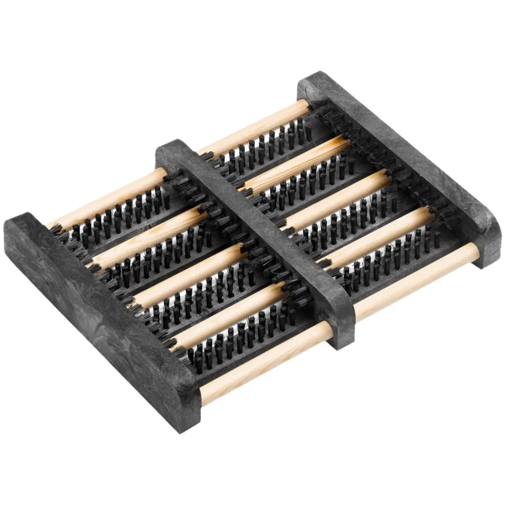 Buitenkleden &Amp; Tenttapijten-Hamat Elbe schoenveger 27 x 34 cm black