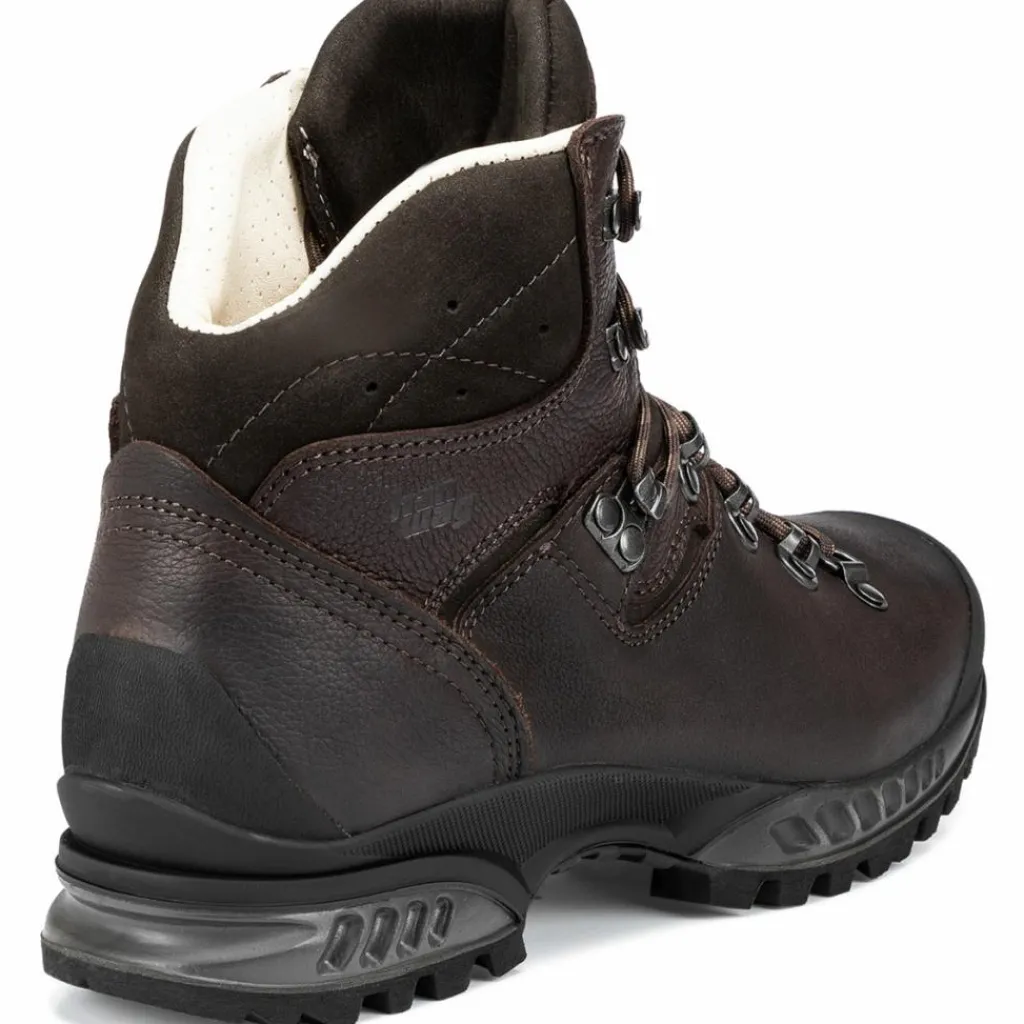 Wandelen|Bergschoenen-Hanwag Lhasa II Wide Lady Mid bergschoenen dames chestnut asphalt