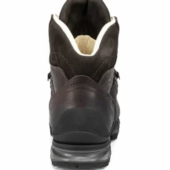 Wandelen|Bergschoenen-Hanwag Lhasa II Wide Lady Mid bergschoenen dames chestnut asphalt