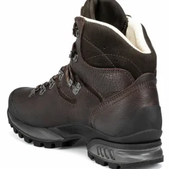 Wandelen|Bergschoenen-Hanwag Lhasa II Wide Lady Mid bergschoenen dames chestnut asphalt