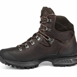 Wandelen|Bergschoenen-Hanwag Lhasa II Wide Lady Mid bergschoenen dames chestnut asphalt