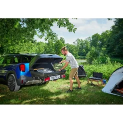 Hapro Boxer 420 L bagagebox hexagon black inclusief platform< Fietsartikelen|Dakkoffers & Accessoires