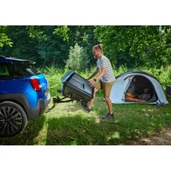 Hapro Boxer 420 L bagagebox hexagon black inclusief platform< Fietsartikelen|Dakkoffers & Accessoires