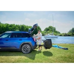 Hapro Boxer 420 L bagagebox hexagon black inclusief platform< Fietsartikelen|Dakkoffers & Accessoires