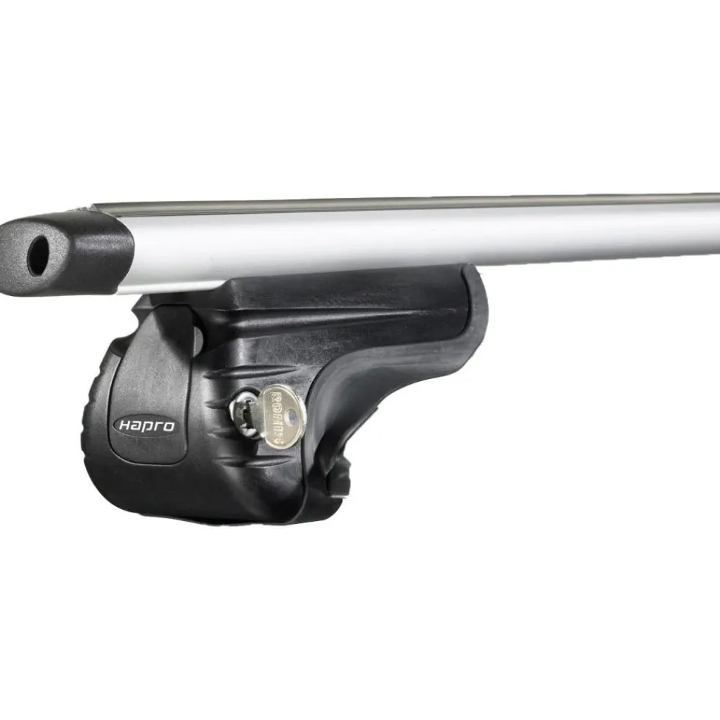 Dakkoffers & Accessoires|Fietsartikelen-Hapro Cronos Aero III dakdrager grey