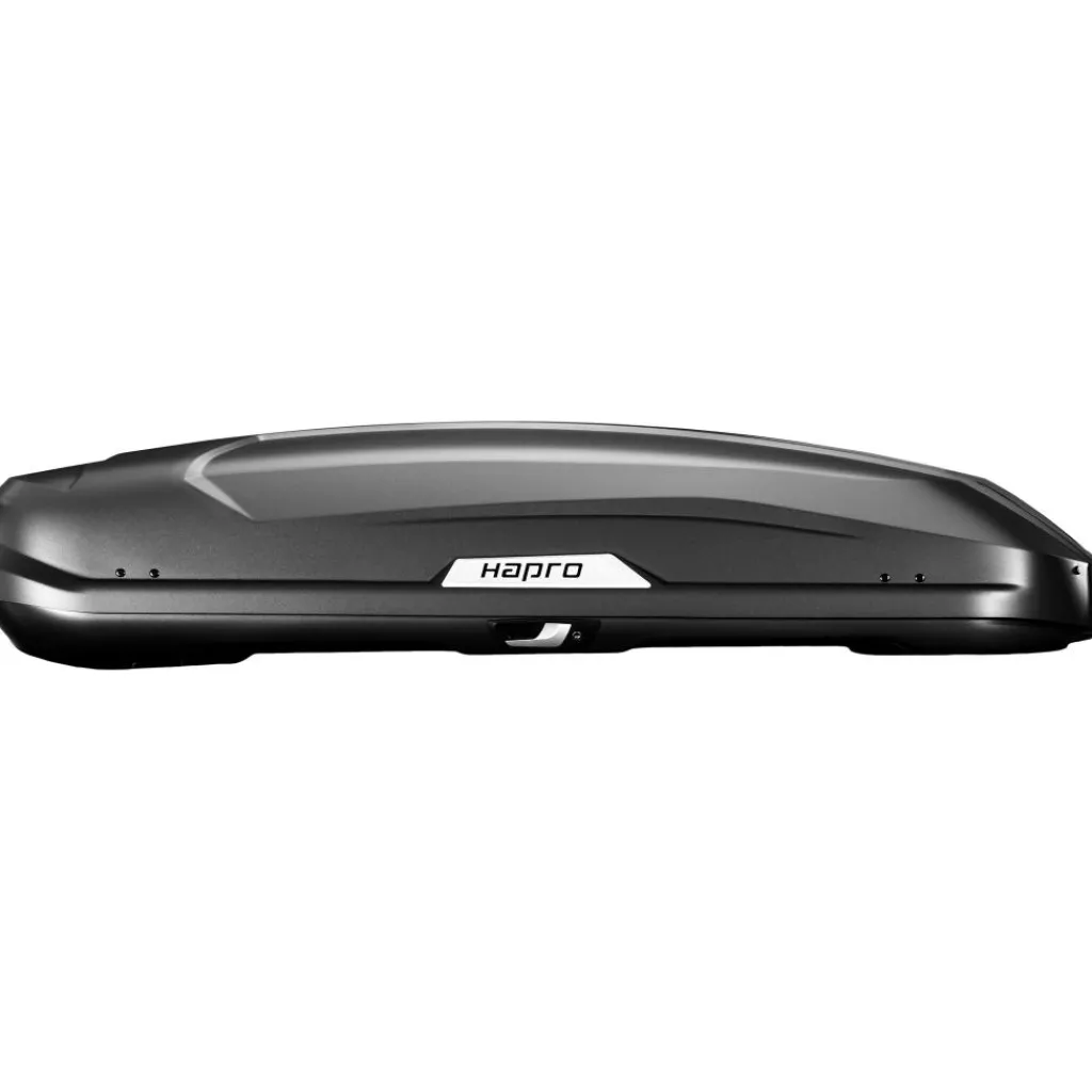 Dakkoffers & Accessoires|Fietsartikelen-Hapro Trivor 560 dakkoffer anthracite