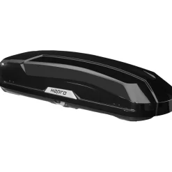 Dakkoffers & Accessoires|Fietsartikelen-Hapro Trivor 440 dakkoffer brilliant black