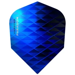 Harrows Darts  Darts Paragon flights blauw< Dartartikelen