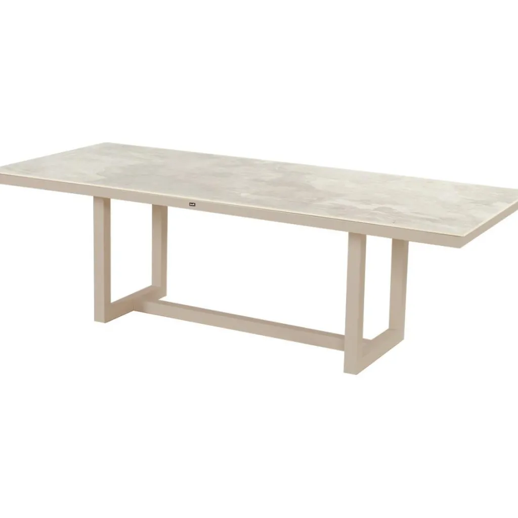 Tuintafels-Hartman Luto diningtafel 240 x 100 taupe