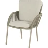 Hartman Nika dining tuinstoel taupe< Tuinstoelen