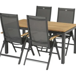 Tuinsets-Hartman Sonata 160 Aruba 4 verstelbaar tuinset xerix teak