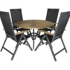 Tuinsets-Hartman South Wales 120 Aruba 4 verstelbaar tuinset xerix teak