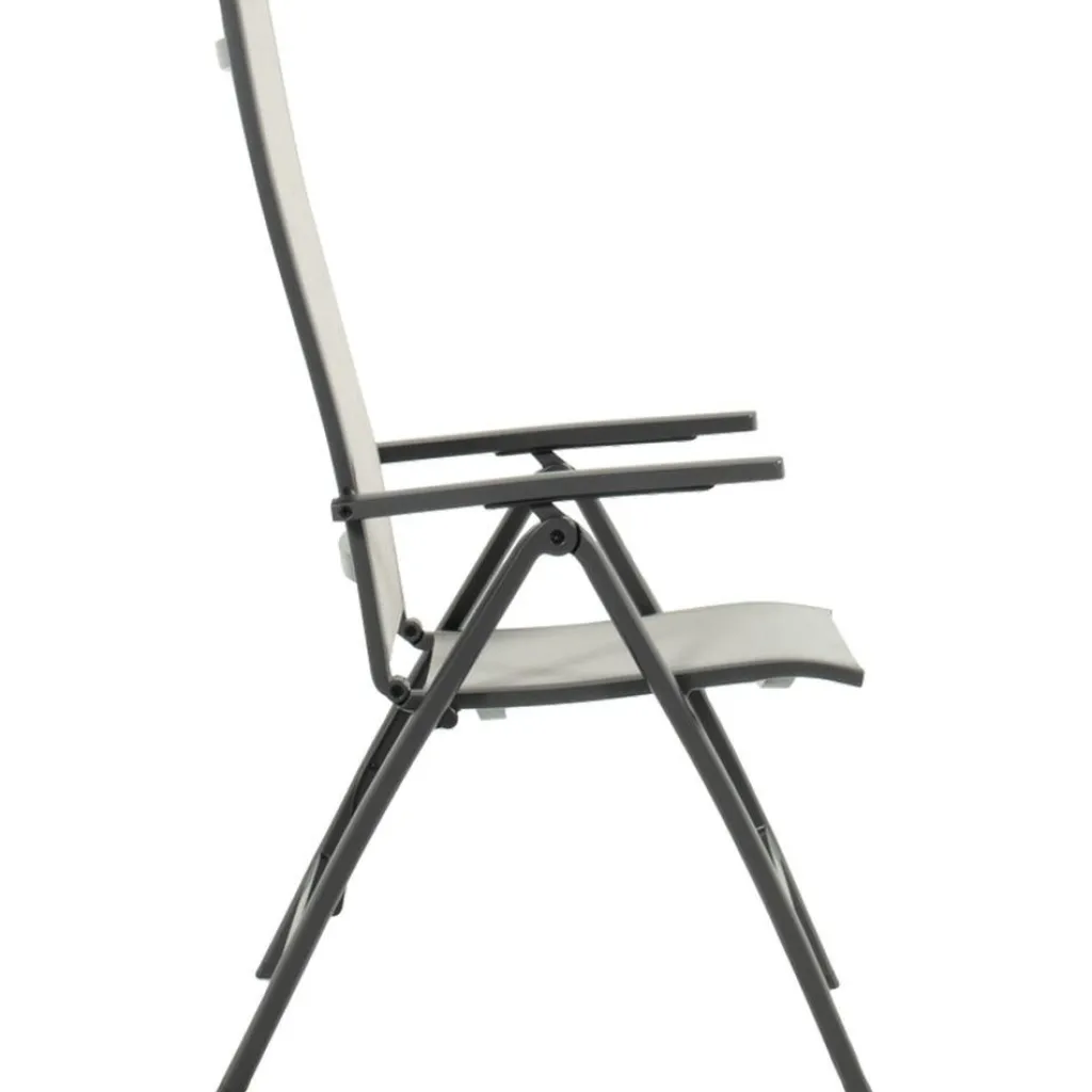 Tuinstoelen-Hartman Troy verstelbare tuinstoel anthracite xerix