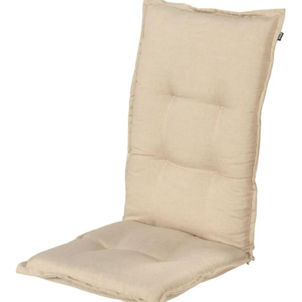 Hartman Tuinkussen hoge rug bahama beige< Tuinkussens