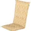 Tuinkussens-Hartman Tuinkussen hoge rug emma yellow