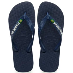 Havaianas Brasil Logo slippers junior navy blue< Slippers