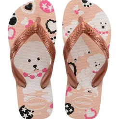 Havaianas Kids Top Pets Ballet slippers junior rose golden  blush< Slippers