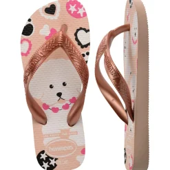 Havaianas Kids Top Pets Ballet slippers junior rose golden  blush< Slippers