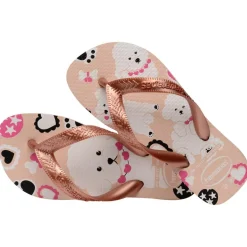 Havaianas Kids Top Pets Ballet slippers junior rose golden  blush< Slippers