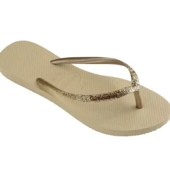 Slippers-Havaianas Slim Glitter II slippers sand grey
