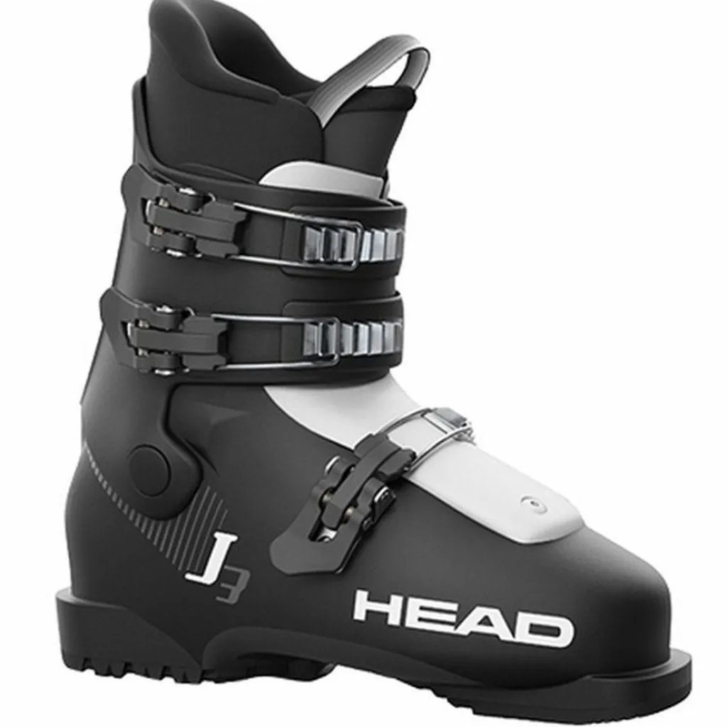 Head J3 skischoenen junior black white< Skischoenen|Wintersport