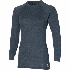 Thermokleding|Wintersport-Heatkeeper Basic LS thermoshirt dames antraciet
