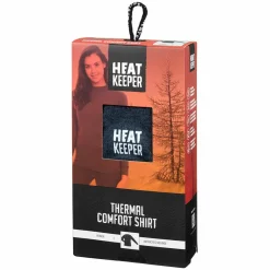 Thermokleding|Wintersport-Heatkeeper Basic LS thermoshirt dames antraciet