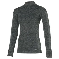 Thermokleding|Wintersport-Heatkeeper Functional LS thermoshirt dames black melange