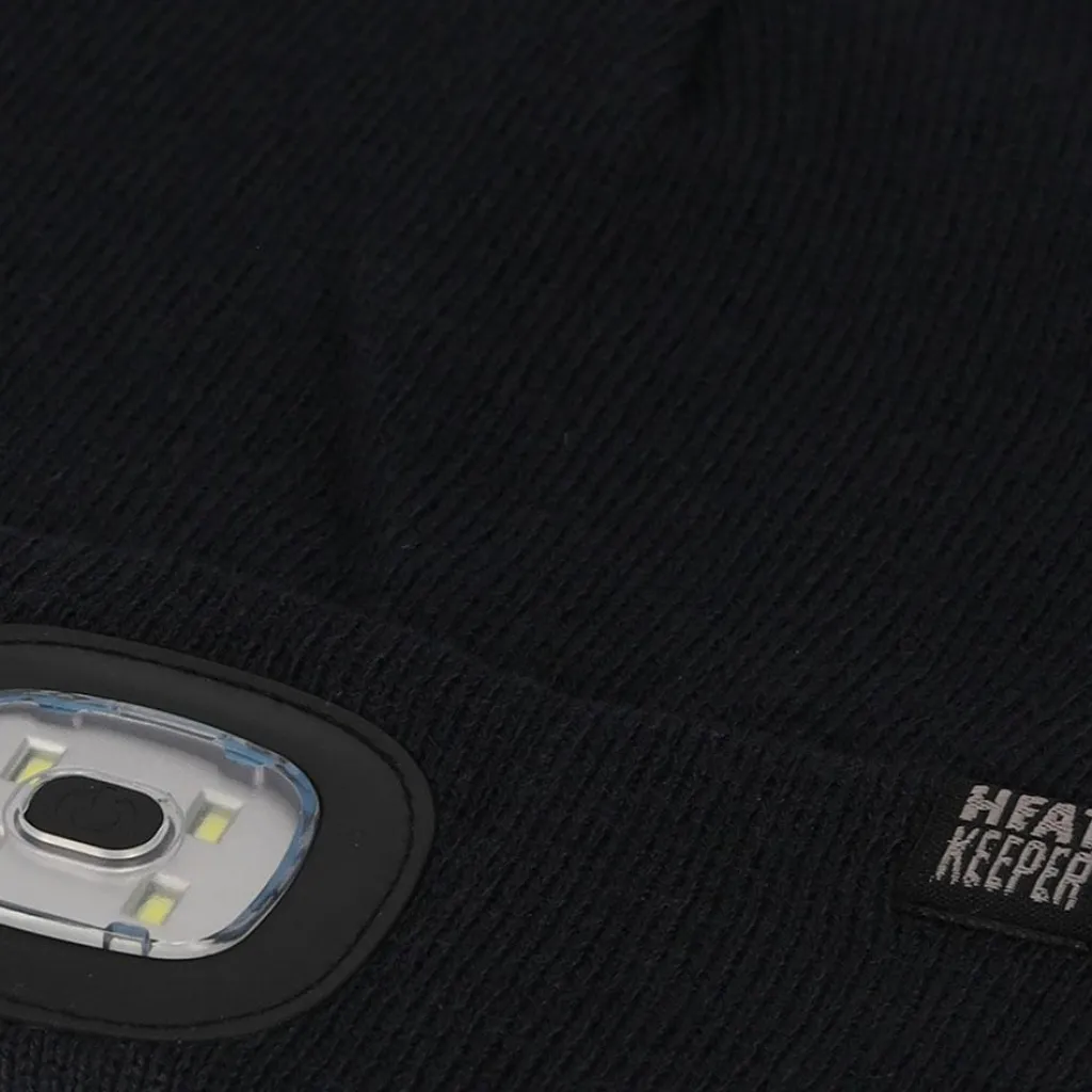 Heatkeeper muts junior black< Mutsen|Wintersport