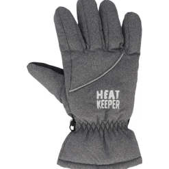 Handschoenen & Wanten|Wintersport-Heatkeeper Ski handschoenen junior grey