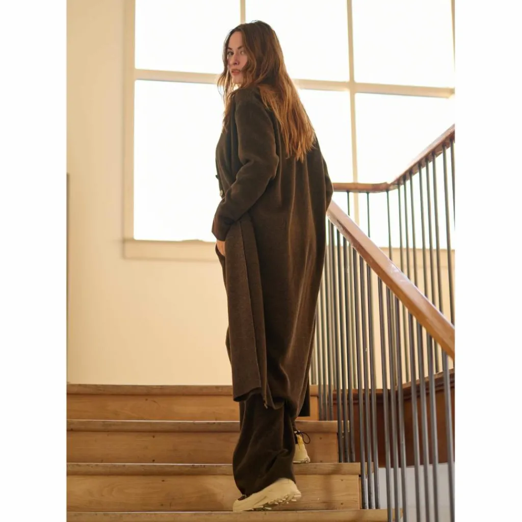 Henriette Steffensen Cardigan vest dames chokolate< Truien & Vesten