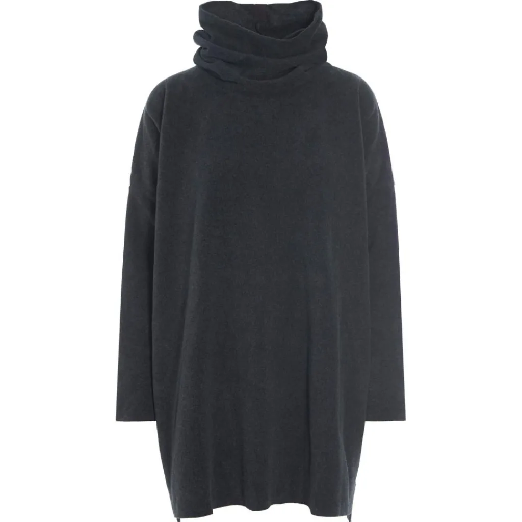 Henriette Steffensen High Neck sweater dames soft black< Truien & Vesten