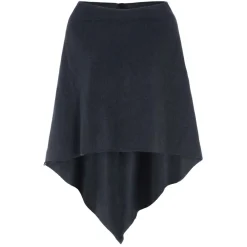Jassen-Henriette Steffensen  poncho dames soft black