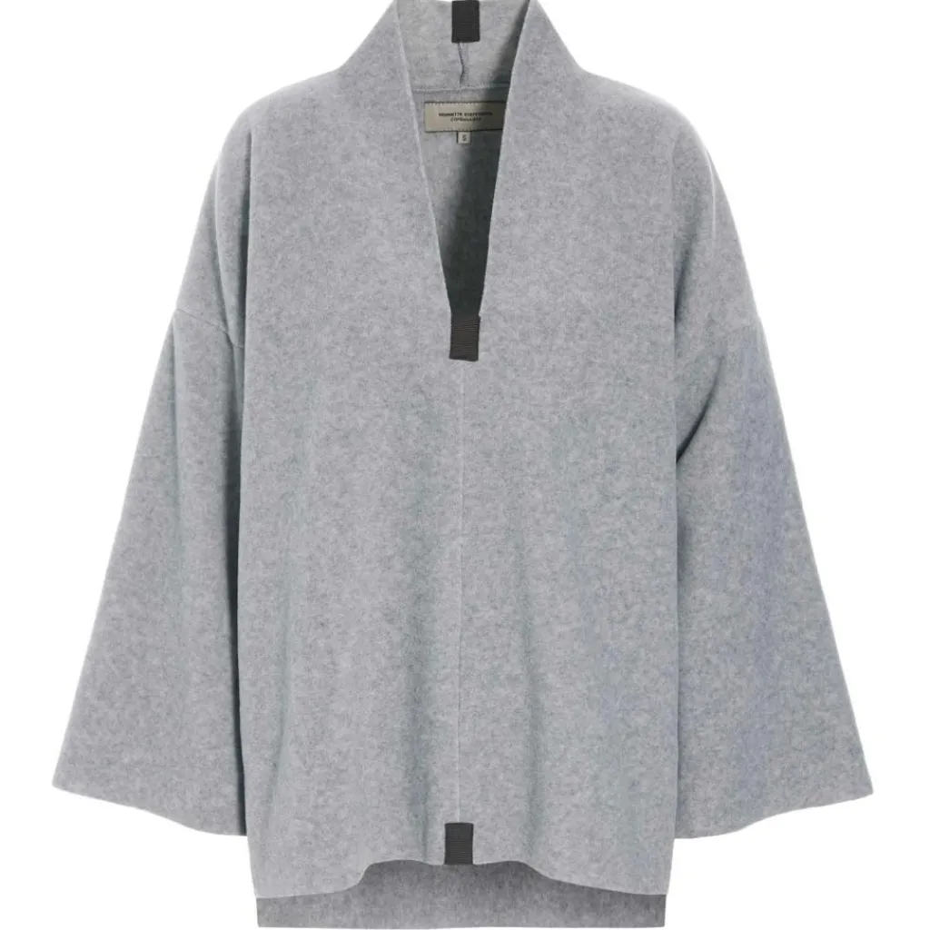 Truien & Vesten-Henriette Steffensen Pullover sweater dames light grey