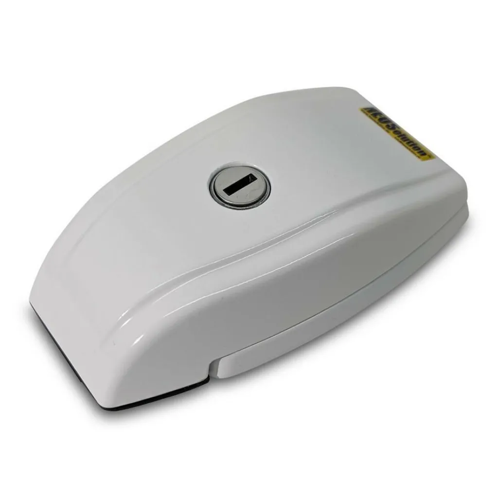 Beveiliging-HEOSolution HEOSafe Van Security veiligheidsslot wit per 2 stuks