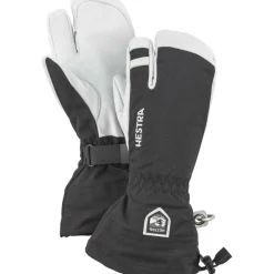 Handschoenen & Wanten|Wintersport-Hestra Army Leather Heli Ski lobster handschoenen black