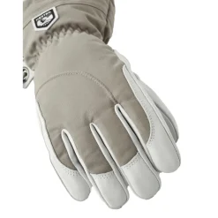 Hestra Heli Ski handschoenen dames khaki offwhite< Handschoenen & Wanten|Wintersport