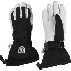 Hestra Heli Ski handschoenen dames black off white< Handschoenen & Wanten|Wintersport