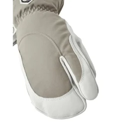 Hestra Heli Ski Lobster handschoenen dames khaki offwhite< Handschoenen & Wanten|Wintersport