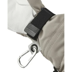 Hestra Heli Ski Lobster handschoenen dames khaki offwhite< Handschoenen & Wanten|Wintersport
