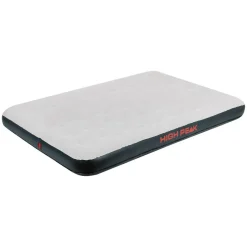 High Peak  Airbed Double luchtbed light grey dark grey< Luchtbedden