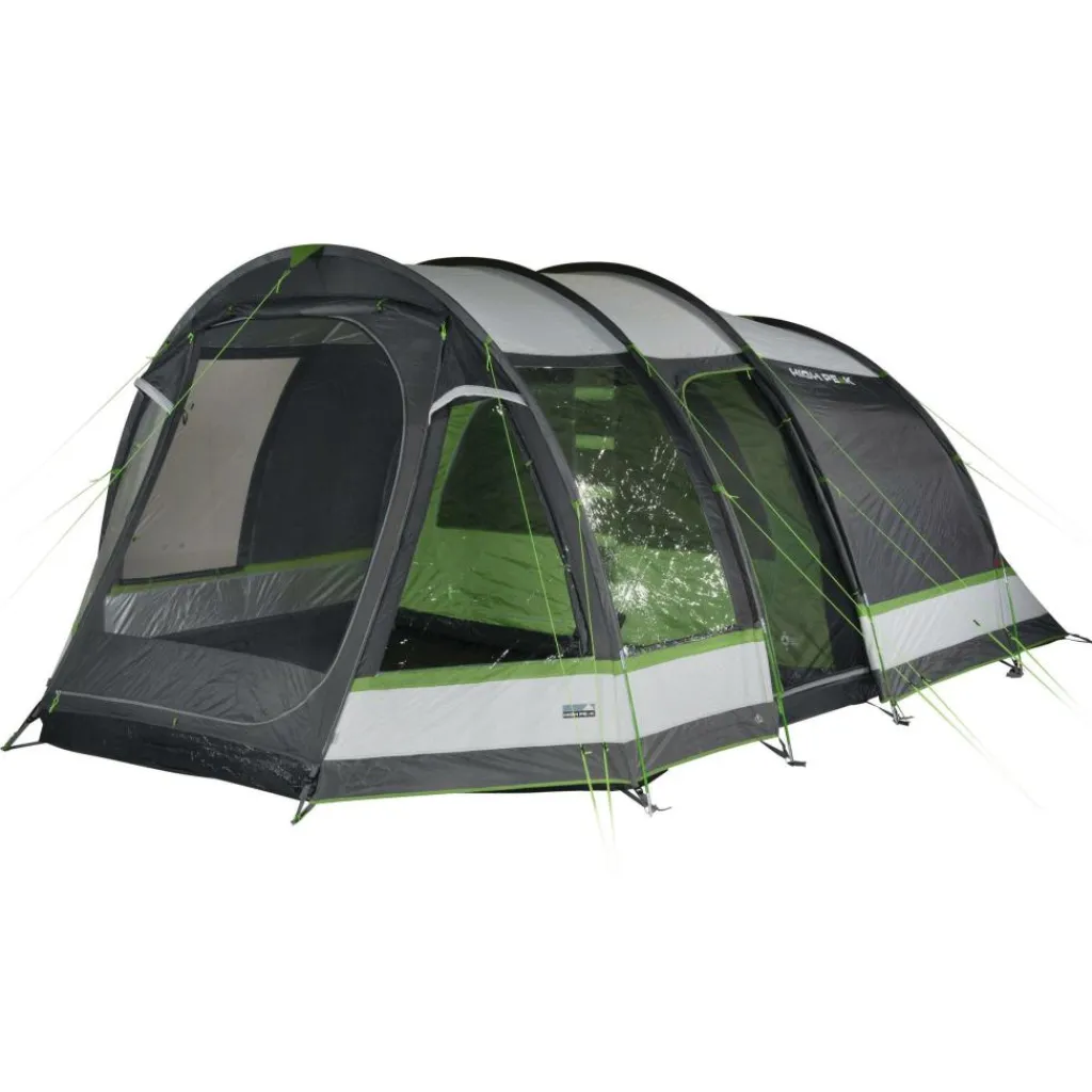 5-Persoons Tent|Tunneltenten-High Peak Bozen 5.0 tunneltent grey