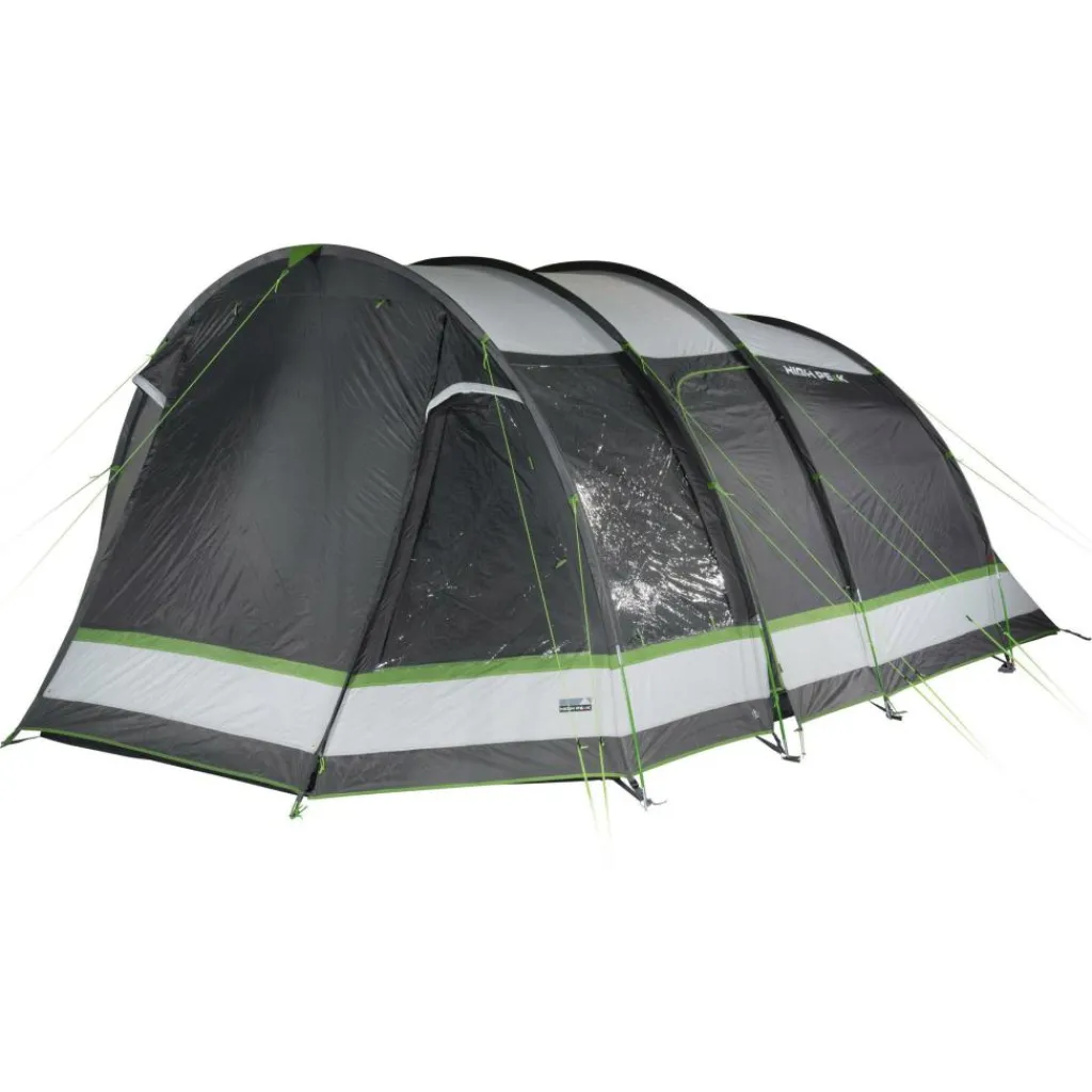 5-Persoons Tent|Tunneltenten-High Peak Bozen 5.0 tunneltent grey