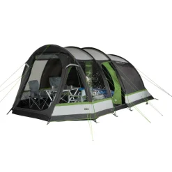 5-Persoons Tent|Tunneltenten-High Peak Bozen 5.0 tunneltent grey