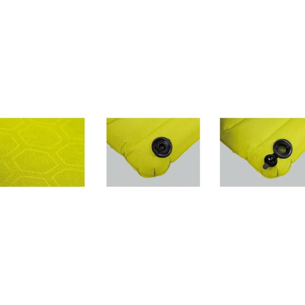 High Peak Dallas Twin luchtbed citronelle< Luchtbedden